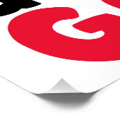 Lieve Kerstman Definieer Goede Grappige Kerstmisme Perfect Poster (Hoek)