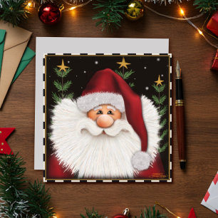 Lieve Kerstman Fantasievolle Inspiratie Kerstkaart