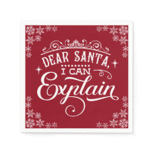 Lieve kerstman, grappig, ik kan het uitleggen