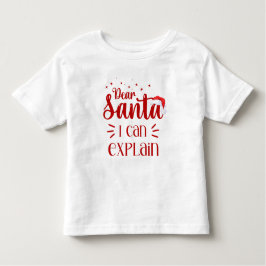Lieve Kerstman grappig Unisex Kerstmis Kinder Shirts