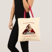 Lieve Kerstman... Grappige kerstman, kerstvakantie Tote Bag (Voorkant (product))