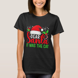 Lieve Kerstman, het was de kat die met de familie T-shirt