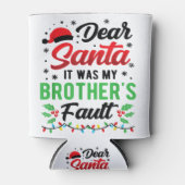 Lieve kerstman... het was de Kinder mislukking van Blikjeskoeler (Voorkant)