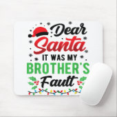 Lieve kerstman... het was de Kinder mislukking van Muismat (Met muis)