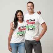 Lieve kerstman... het was de Kinder mislukking van T-shirt (Unisex)