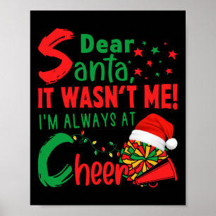 Lieve Kerstman Het Was Ik Niet Ik Ben Altijd Bij C Poster