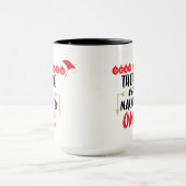 Lieve kerstman, het zijn de Naughty's, grappige ke Mok (Midden)