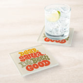 Lieve Kerstman, ik heb een goed ontwerp gemaakt Glazen Onderzetter (Schuin)