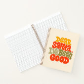 Lieve Kerstman, ik heb een goed ontwerp gemaakt Notitieboek (Binnen)