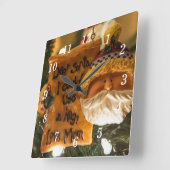 Lieve kerstman, ik kan een enorme wandklok gebruik (Hoek)