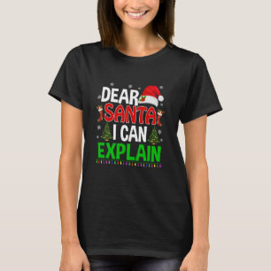 Lieve Kerstman, ik kan grappige Kerstman 202 uitle T-shirt