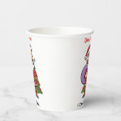 Lieve Kerstman, ik kan het uitleggen - Grappige ke Papieren Bekers (Links)