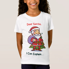 Lieve Kerstman, ik kan het uitleggen - Grappige ke T-shirt