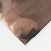 Lieve Kerstman, ik kan het uitleggen (hond) Fleece Deken (Hoek)