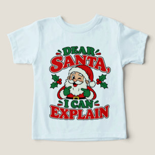 Lieve Kerstman Ik Kan Het Uitleggen Kids T Shirt