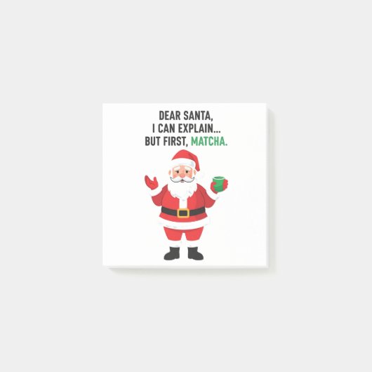 Lieve Kerstman, ik kan het uitleggen, maar de eers Post-it® Notes (Voorkant)