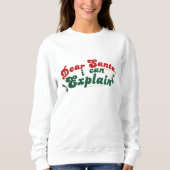 Lieve Kerstman, ik kan het uitleggen, speelse kers Trui (Voorkant)