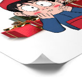 Lieve Kerstman, ik kan schuldig kerstontwerp uitle Poster (Hoek)