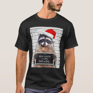 Lieve Kerstman Ik kan uitleggen grappige kerst was T-shirt