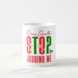 Lieve kerstman, ik moet me afvragen. koffiemok