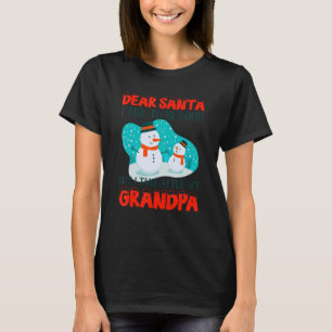 Lieve Kerstman Ik Probeer Braaf Te Zijn Maar Ik Li T-shirt