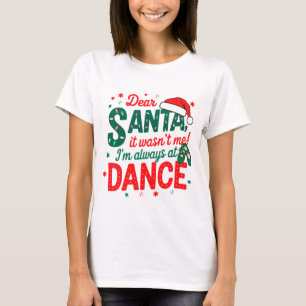 Lieve Kerstman, ik was het niet, ik ben altijd bij T-shirt