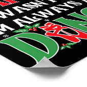 Lieve Kerstman, ik was niet altijd bij Dance Balle Poster (Hoek)