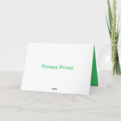 Lieve Kerstman, ik wil het allemaal Feestdagen Kaart (Achterkant)