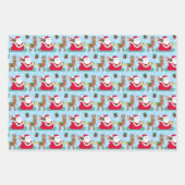 Lieve Kerstman Inpakpapier Vel (Voorkant)