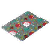 Lieve Kerstman Kerst Notebook Notitieboek (Linkerzijde)