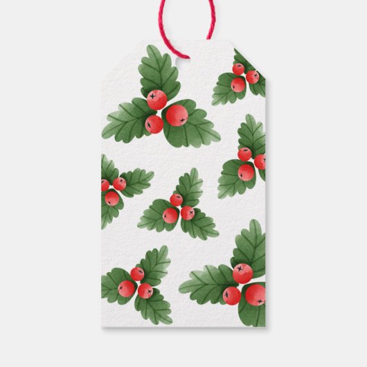 Lieve Kerstman Kerst Persoonlijke Favor Cadeaulabel (Achterkant)