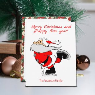Lieve Kerstman kerst Vakantie Ansichtkaart Feestdagenkaart