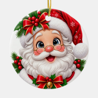 Lieve Kerstman Kerstornament Keramisch Ornament