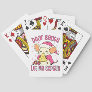Lieve Kerstman, Laat Me Het Uitleggen Pokerkaarten