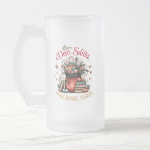 Lieve Kerstman, Meer Boeken Alsjeblieft  Matglas Bierpul