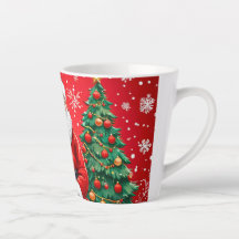 Lieve kerstman met konijn