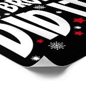 Lieve Kerstman Mijn broertje deed het Shirt Broert Poster (Hoek)