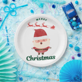 Lieve Kerstman Papieren Bordje