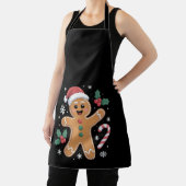 Lieve Kerstman Peperkoek Kerstkransje Schort (Insitu)