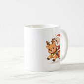 Lieve Kerstman & Rendier Kerstmok Koffiemok (Voorkant rechts)