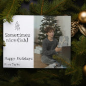 Lieve Kerstman Soms Mooie Kerst Gepersonaliseerd Feestdagenkaart