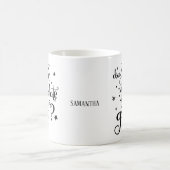 Lieve kerstman te laat voor goede naam Kerstmis Koffiemok (Center)