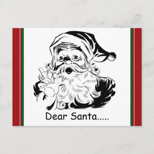 Lieve Kerstman... van Volwassen Vrouw Feestdagenkaart