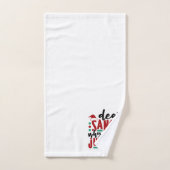 Lieve kerstman, waarom je rechter bent | Fun-kerst Bad Handdoek (Handdoek)