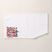 Lieve kerstman, waarom je rechter bent | Fun-kerst Bad Handdoek (Handdoek)