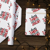 Lieve kerstman, waarom je rechter bent | Fun-kerst Cadeaupapier