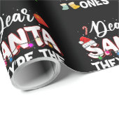 Lieve kerstman, ze zijn de Naughty Ees Familie Chr Cadeaupapier (Rol Hoek)