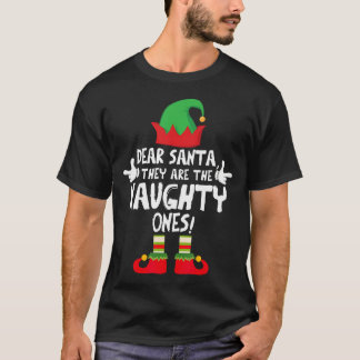 Lieve Kerstman, zij zijn de stoute familie met Ker T-shirt