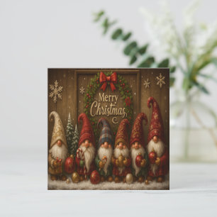 Lieve Kerstmannetjes Prettig Kaart