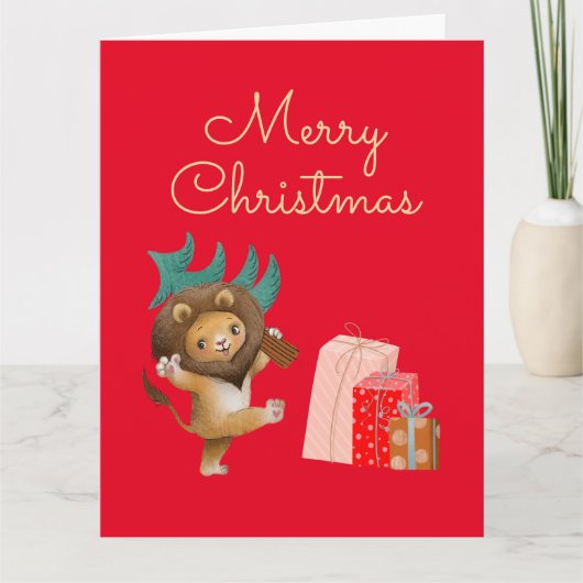 Lieve Kerstmis Kaart (Voorkant)
